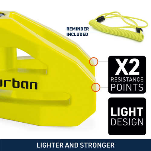 URBAN SECURITY UR208Y 10mm DİSK KİLİDİ