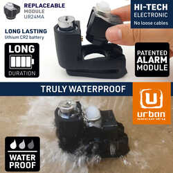 URBAN SECURITY UR6 ALARMLI DISK KILIDI 6mm PİM - Thumbnail