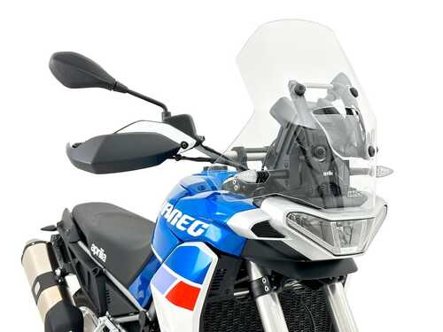 WRS APRILIA TUAREG 660 / RALLY 2022-2026 TOURING PLUS RÜZGAR SİPERLİĞİ ŞEFFAF AP008T