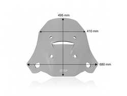 WRS APRILIA TUAREG 660 / RALLY 2022-2026 TOURING PLUS RÜZGAR SİPERLİĞİ FÜME AP008F - Thumbnail