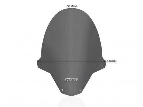 WRS APRILIA TUONO V4 / FACTORY 2021-2024 TOURING RÜZGAR SİPERLİĞİ KOYU FÜME AP005FS