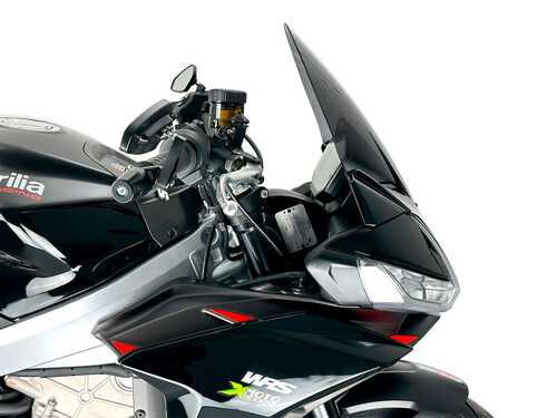 WRS APRILIA TUONO V4 / FACTORY 2021-2024 TOURING RÜZGAR SİPERLİĞİ KOYU FÜME