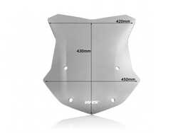 WRS BMW R1250 GS 2018-2023 SPORT RÜZGAR SİPERLİĞİ FÜME BM023F - Thumbnail