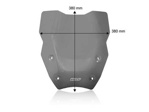 WRS BMW R1300 GS 2023-2025 TOURING RÜZGAR SİPERLİĞİ KOYU FÜME