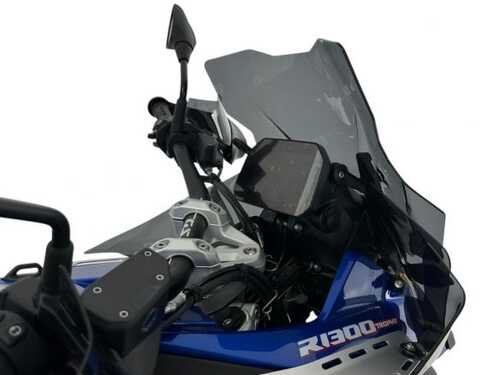 WRS BMW R 1300 GS / ADV 2024-2026 TOURING PLUS RÜZGAR SİPERLİĞİ KOYU FÜME BM109FS