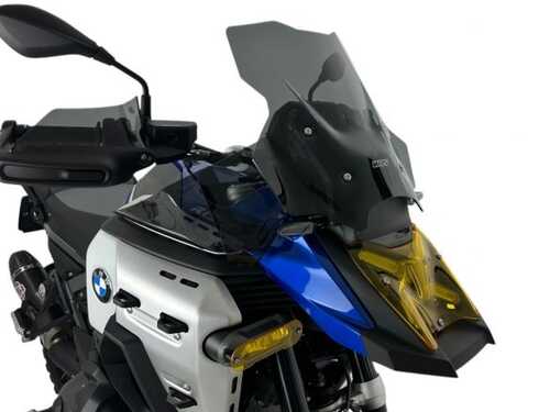 WRS BMW R 1300 GS / ADV 2024-2026 TOURING PLUS RÜZGAR SİPERLİĞİ KOYU FÜME BM109FS
