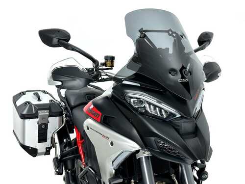 WRS DUCATI MULTISTRADA MULTISTRADA V4 / S / SPORT / RALLY 2020-2026 TOURING RÜZGAR SİPERLİĞİ FÜME DU017F
