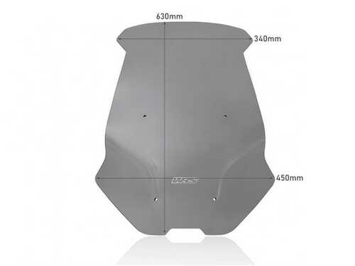 WRS HONDA HONDA ADV 350 2022-2026 RÜZGAR SİPERLİĞİ FÜME HO056F