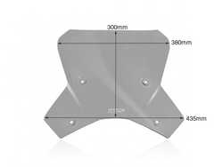 WRS KTM 1290 SUPER ADVENTURE / S / R 2021-2024 TOURING RÜZGAR SİPERLİĞİ FÜME KT009F - Thumbnail