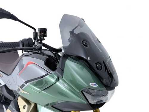 WRS MOTO GUIZZI V100 MANDELLO / S 2023-2026 CAPONORD RÜZGAR SİPERLİĞİ KOYU FÜME MG007FS