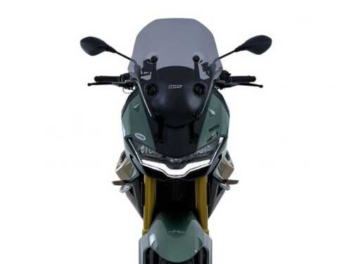 WRS MOTO GUIZZI V100 MANDELLO / S 2023-2026 CAPONORD RÜZGAR SİPERLİĞİ KOYU FÜME MG007FS