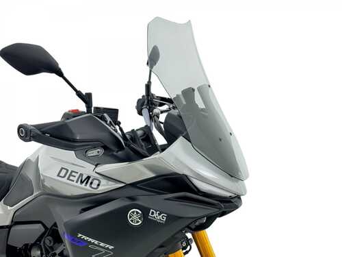 WRS YAMAHA TRACER 7 / GT 2025-2026 TOURING RÜZGAR SİPERLİĞİ FÜME YA048F