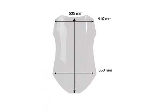 WRS YAMAHA TRACER 7 / GT 2025-2026 TOURING RÜZGAR SİPERLİĞİ FÜME YA048F