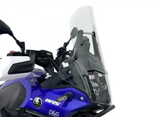 WRS YAMAHA TENERE 700 / RALLY 2025-2026 TOURING RÜZGAR SİPERLİĞİ ŞEFFAF YA051T