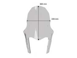 WRS YAMAHA TENERE 700 / RALLY 2025-2026 TOURING RÜZGAR SİPERLİĞİ ŞEFFAF YA051T - Thumbnail