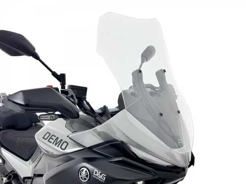 WRS YAMAHA TRACER 7 / GT 2025-2026 TOURING RÜZGAR SİPERLİĞİ ŞEFFAF YA048T