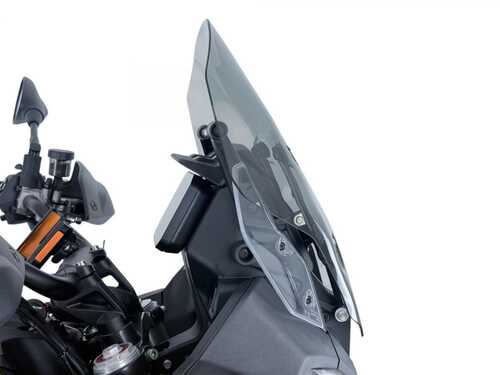 WRS MOTO GUZZI STELVIO 2024-2026 RADAR UYUMLU TOURING RÜZGAR SİPERLİĞİ FÜME MG002F