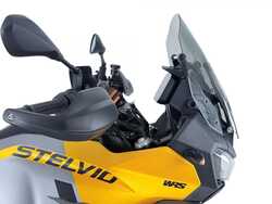 WRS MOTO GUZZI STELVIO 2024-2026 RADAR UYUMLU TOURING RÜZGAR SİPERLİĞİ FÜME MG002F - Thumbnail