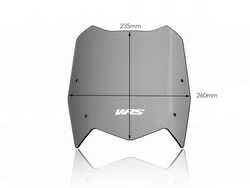 WRS YAMAHA TENERE 700 2019-2024 SPORT KOYU FÜME RÜZGAR SİPERLİĞİ YA017FS - Thumbnail